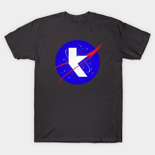 kvstlgc nasa emblem T-Shirt by 32Baboons